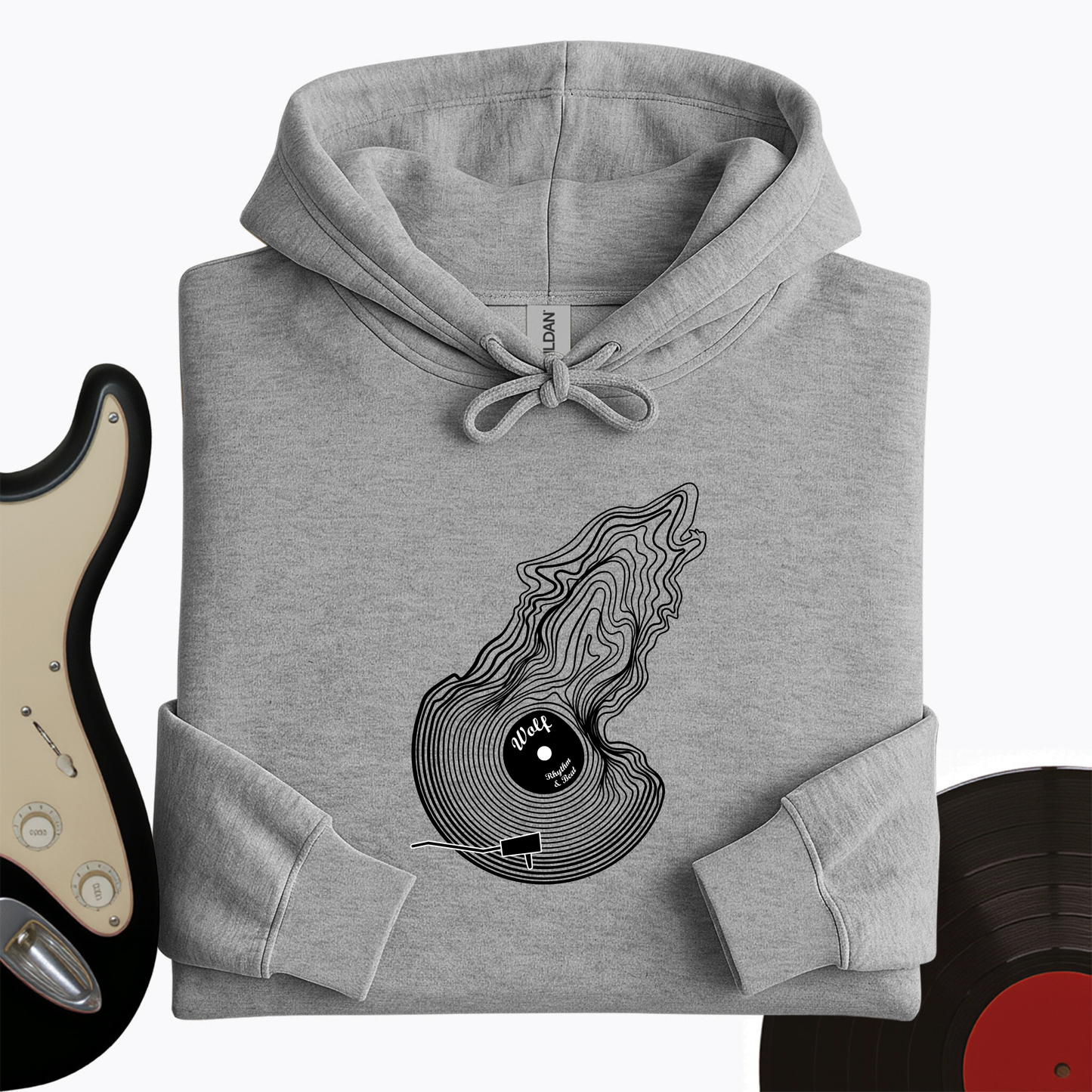 Vinimal Wolf Hoodie
