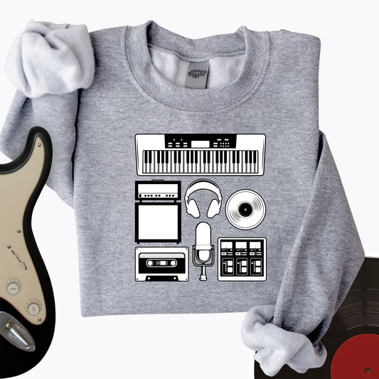 Music Tools Crewneck