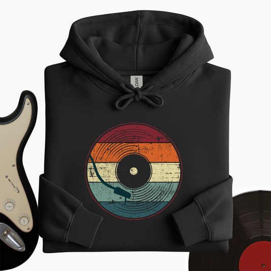 Retro Record Hoodie