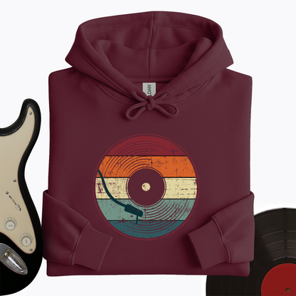 Retro Record Hoodie