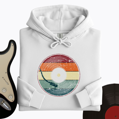 Retro Record Hoodie