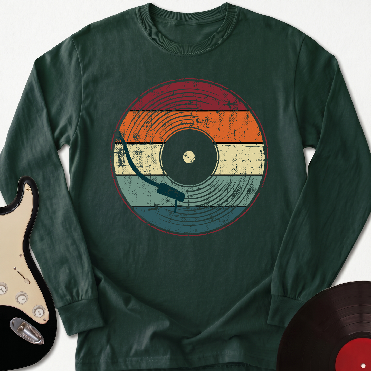 Retro Record Long Sleeve