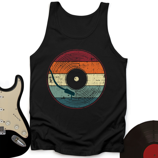 Retro Record Tank Top