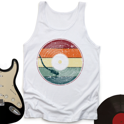 Retro Record Tank Top
