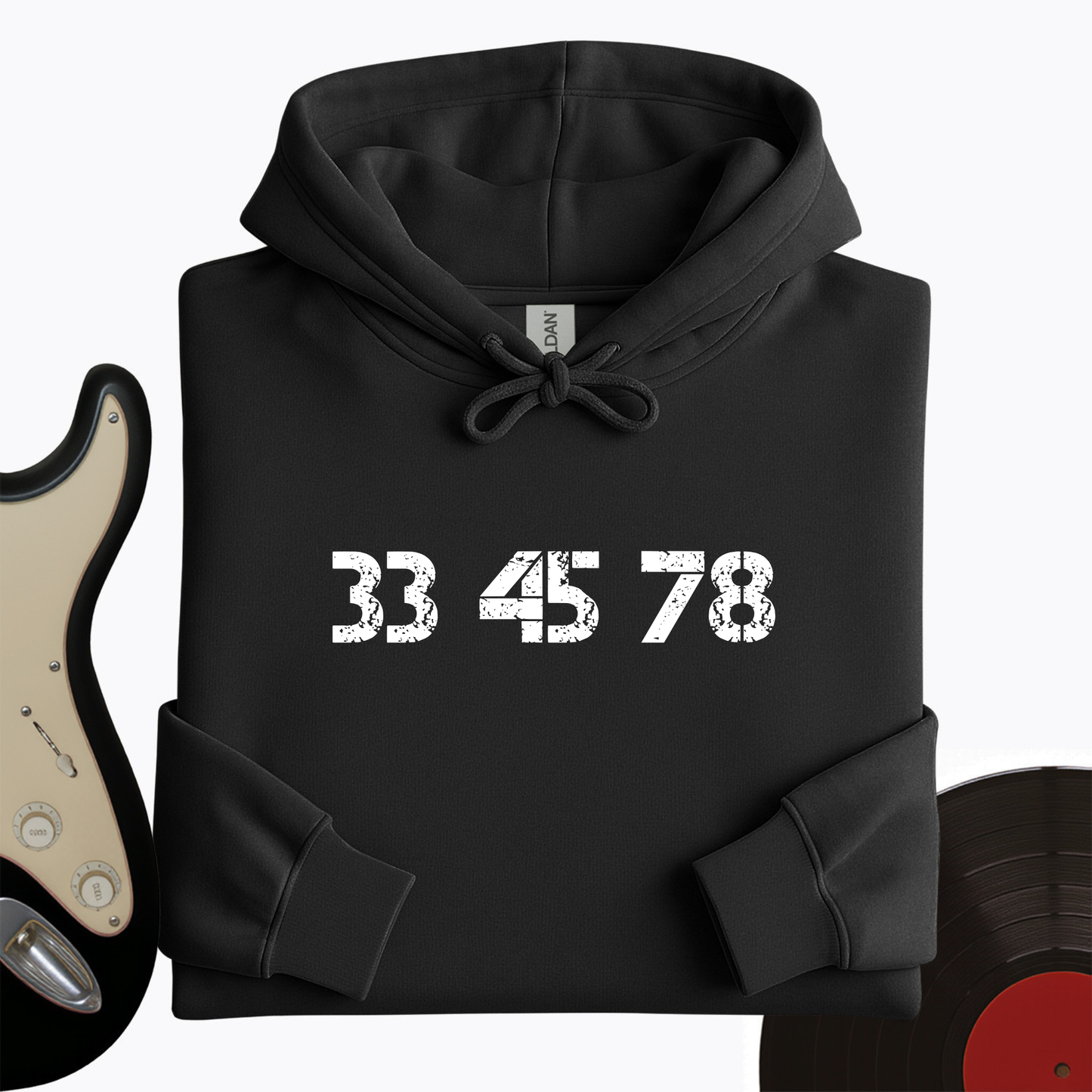 33-45-78 RPM Turntable Hoodie