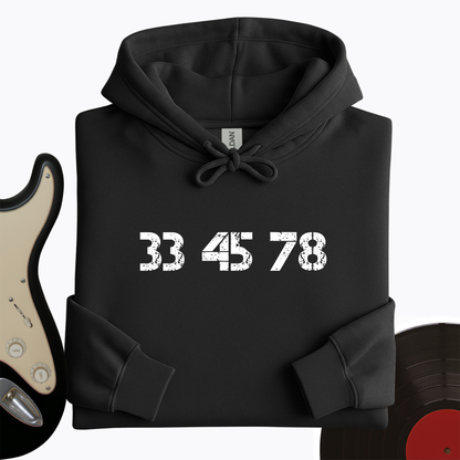 33-45-78 RPM Turntable Hoodie