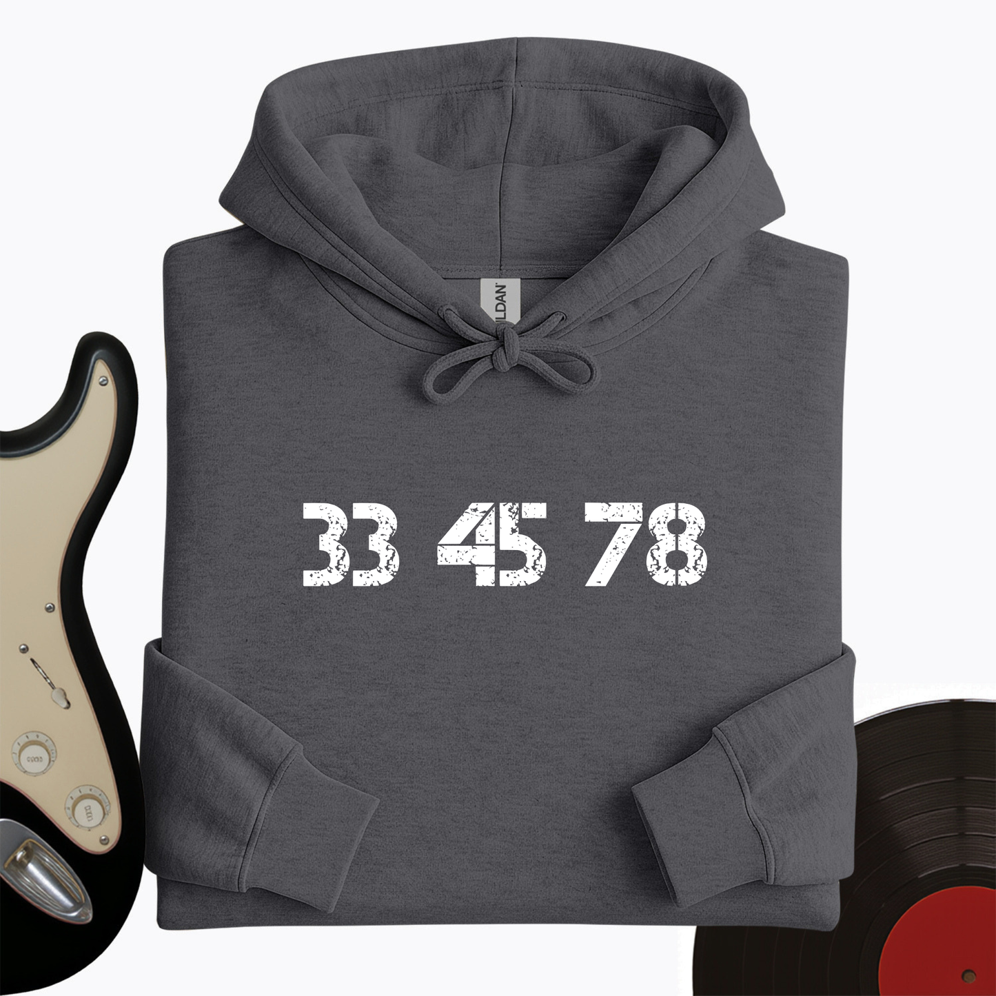 33-45-78 RPM Turntable Hoodie