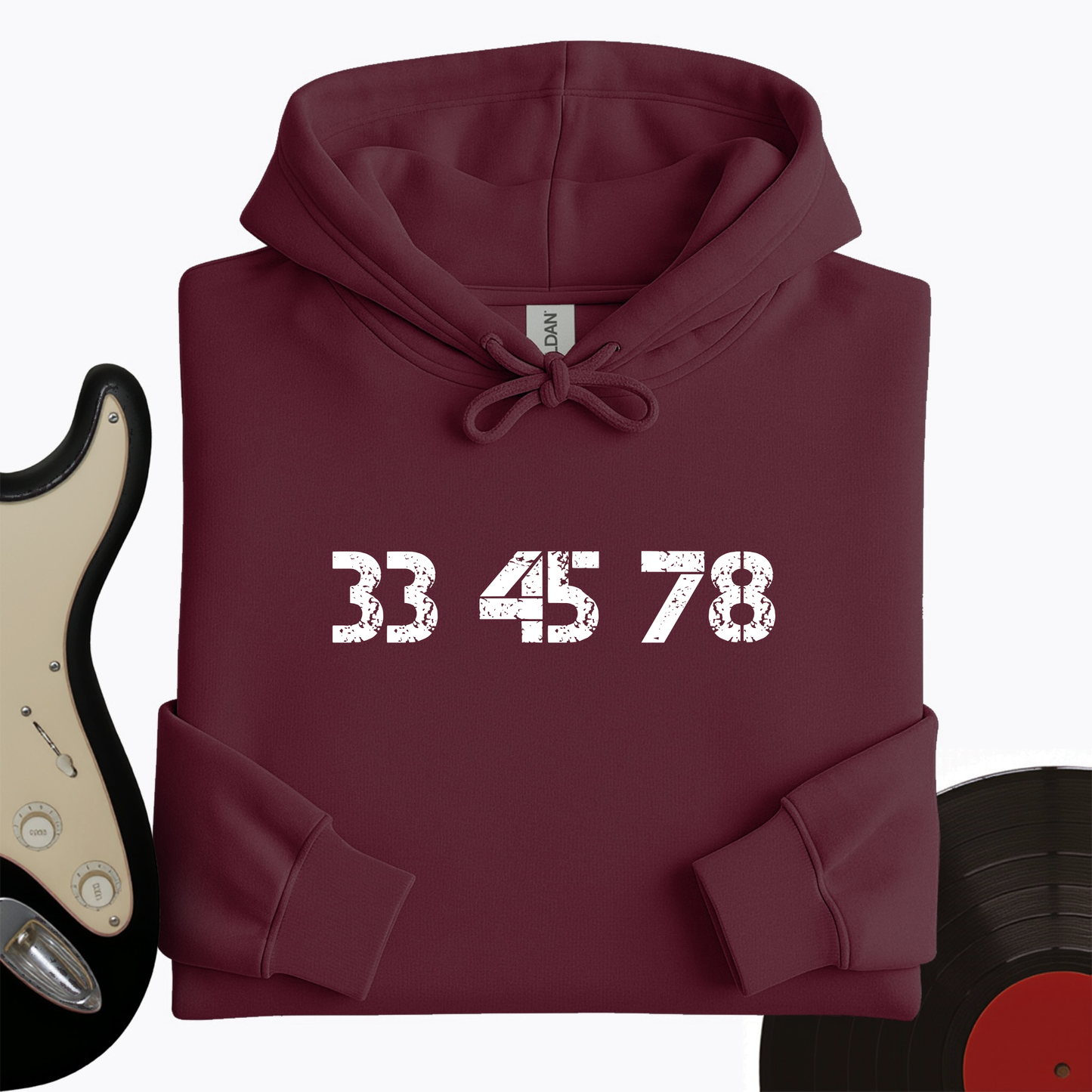33-45-78 RPM Turntable Hoodie