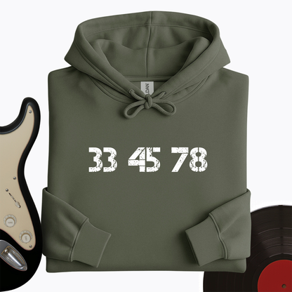 33-45-78 RPM Turntable Hoodie