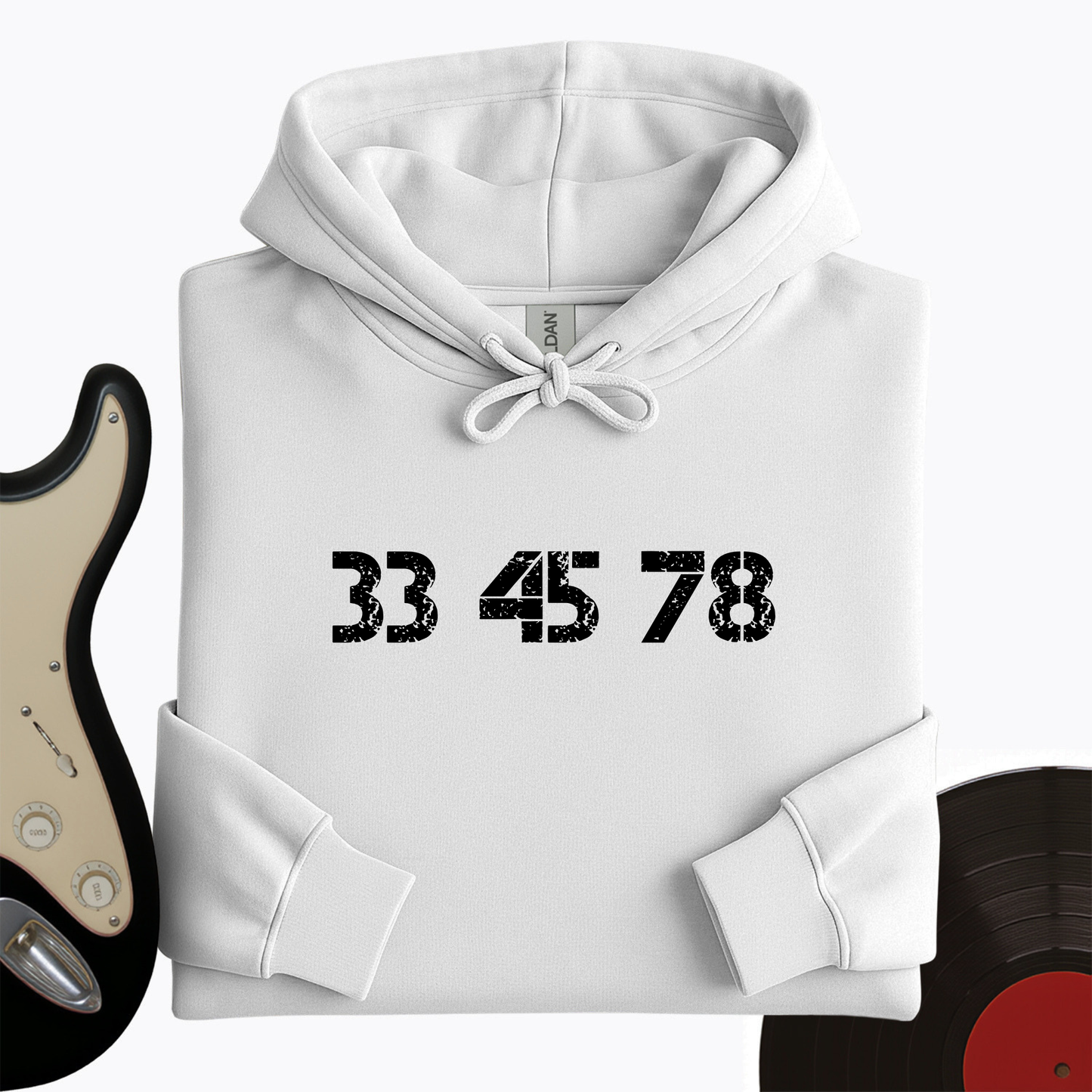 33-45-78 RPM Turntable Hoodie