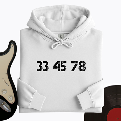 33-45-78 RPM Turntable Hoodie