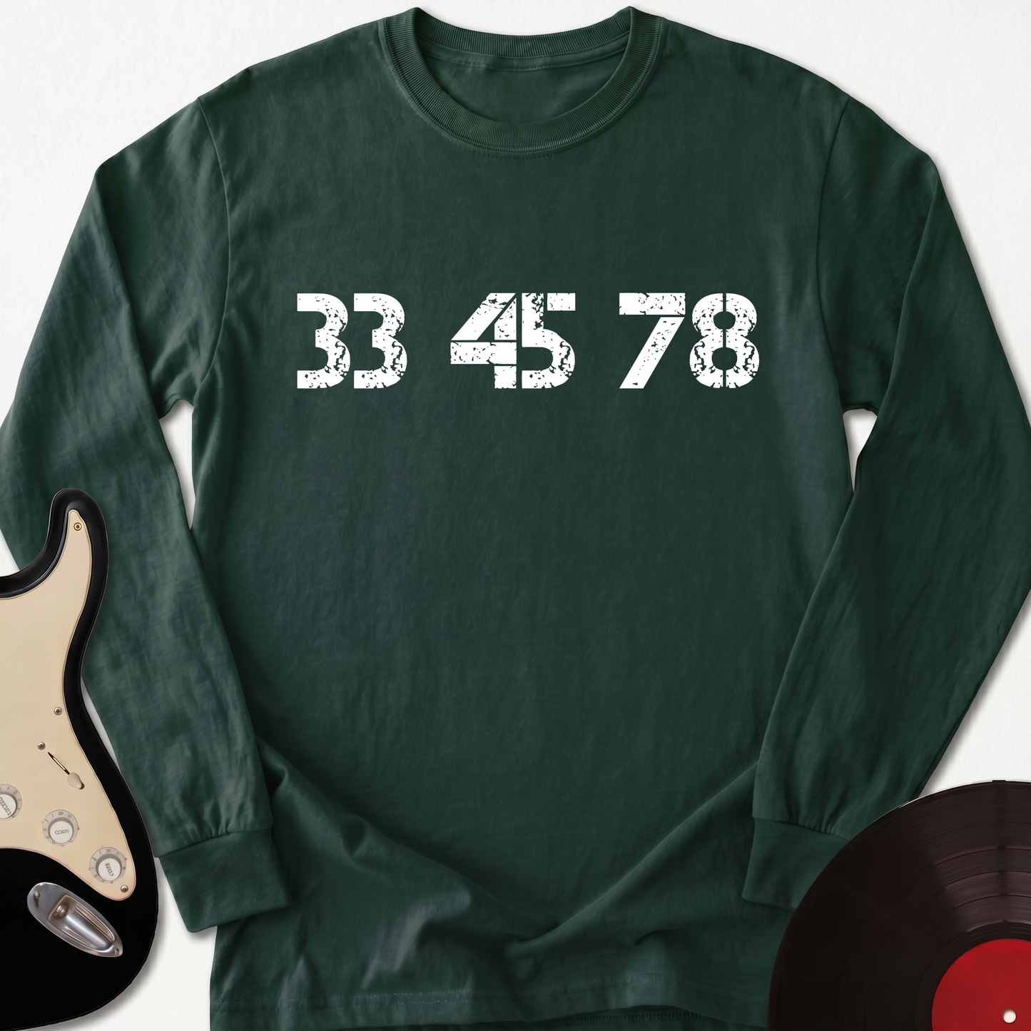 33-45-78 RPM Turntable Long Sleeve