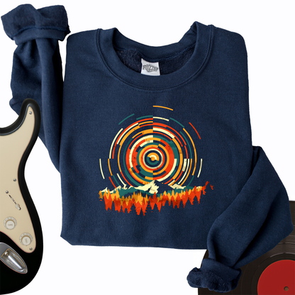 Musical Sunset Crewneck