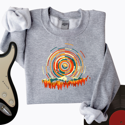 Musical Sunset Crewneck
