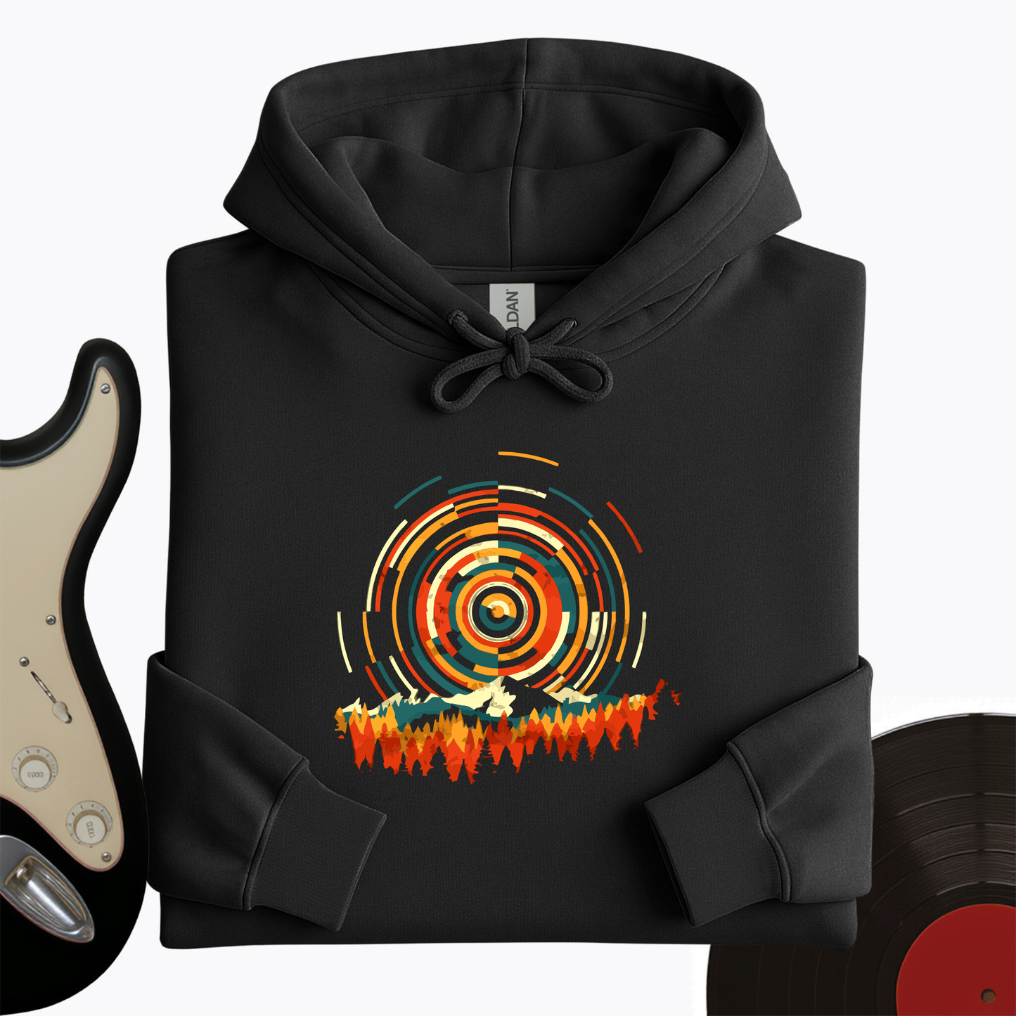 Musical Sunset Hoodie