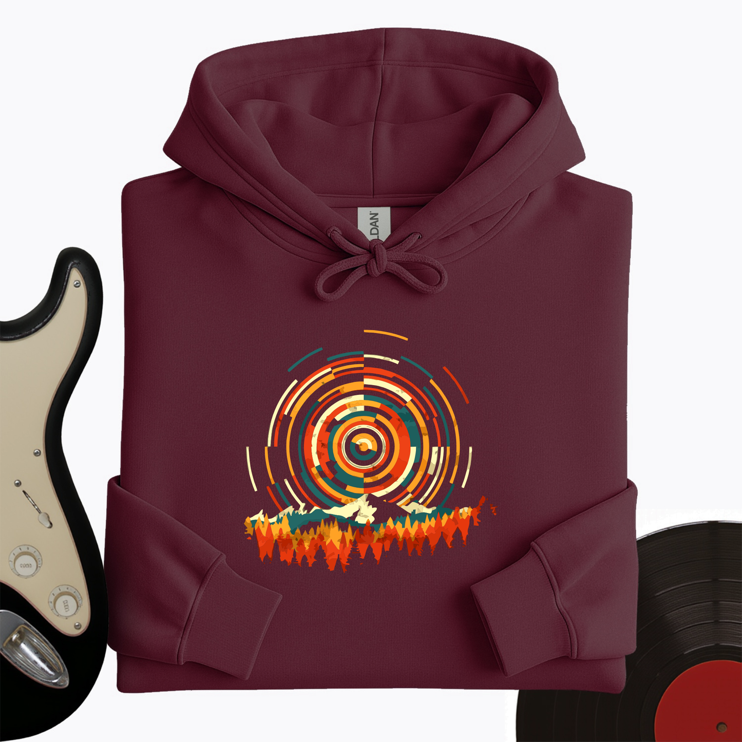 Musical Sunset Hoodie