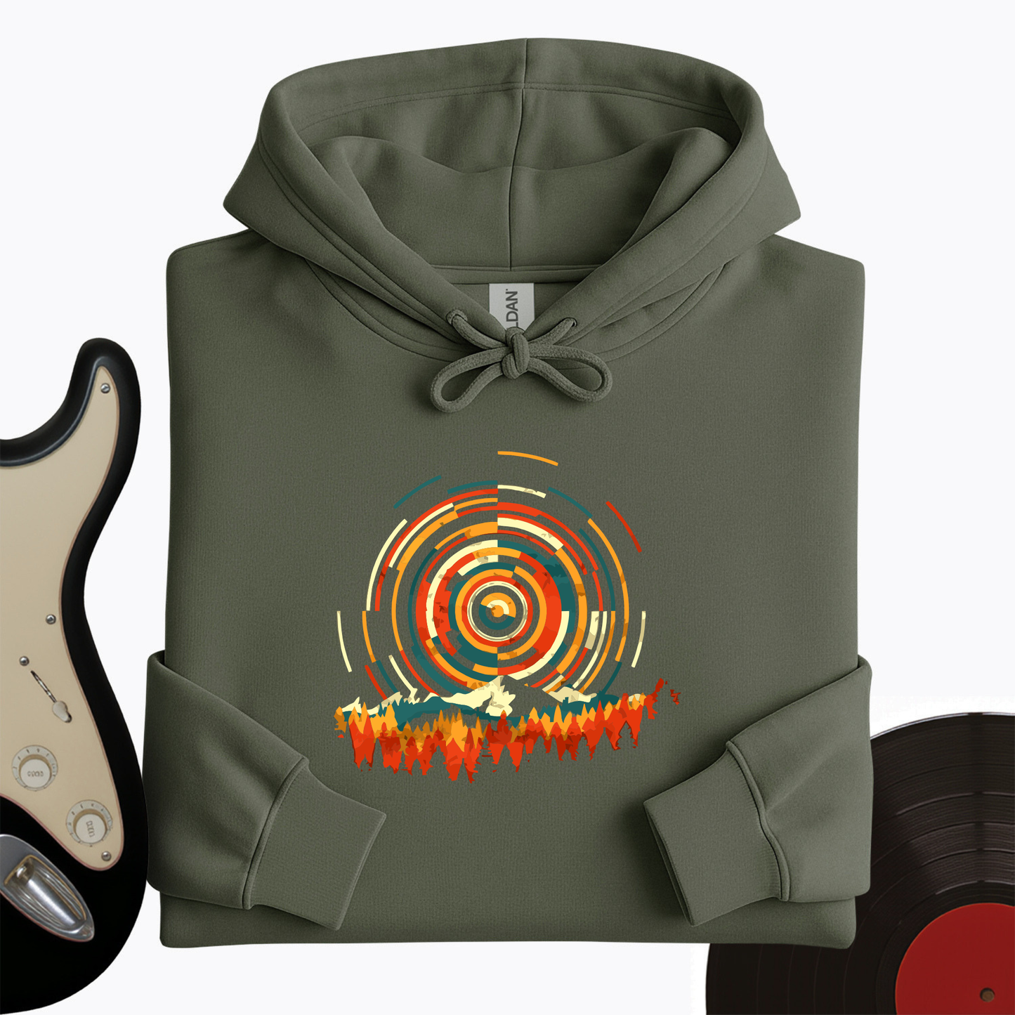 Musical Sunset Hoodie