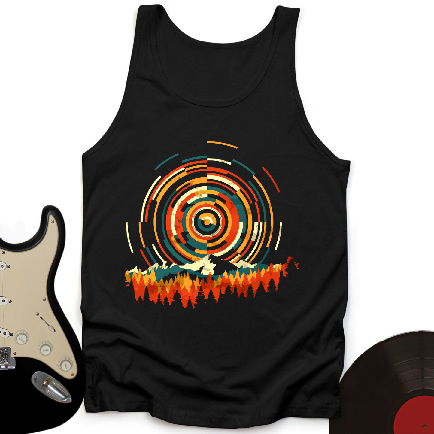 Musical Sunset Tank Top