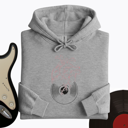 Vinyl Heart Hoodie