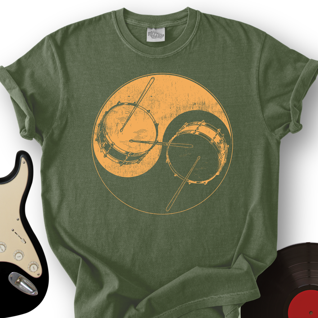 Yin Yang Drums T-Shirt