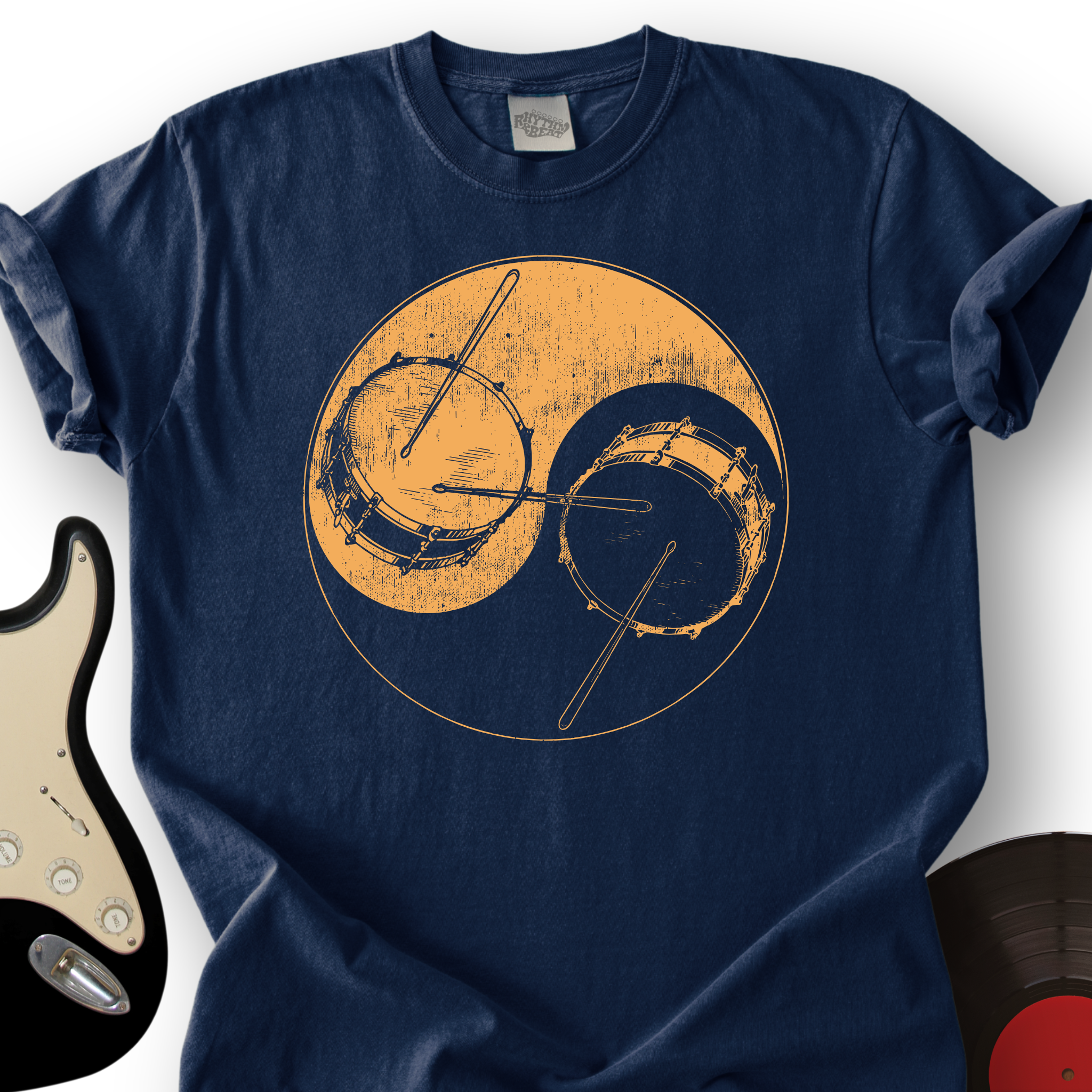 Yin Yang Drums T-Shirt