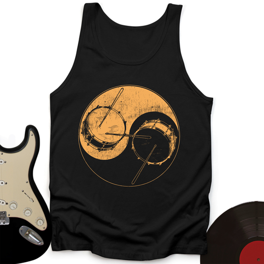 Yin Yang Drums Tank Top