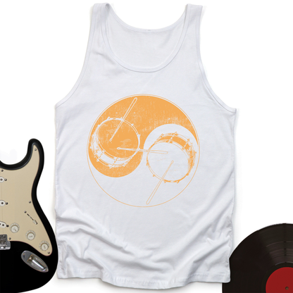 Yin Yang Drums Tank Top