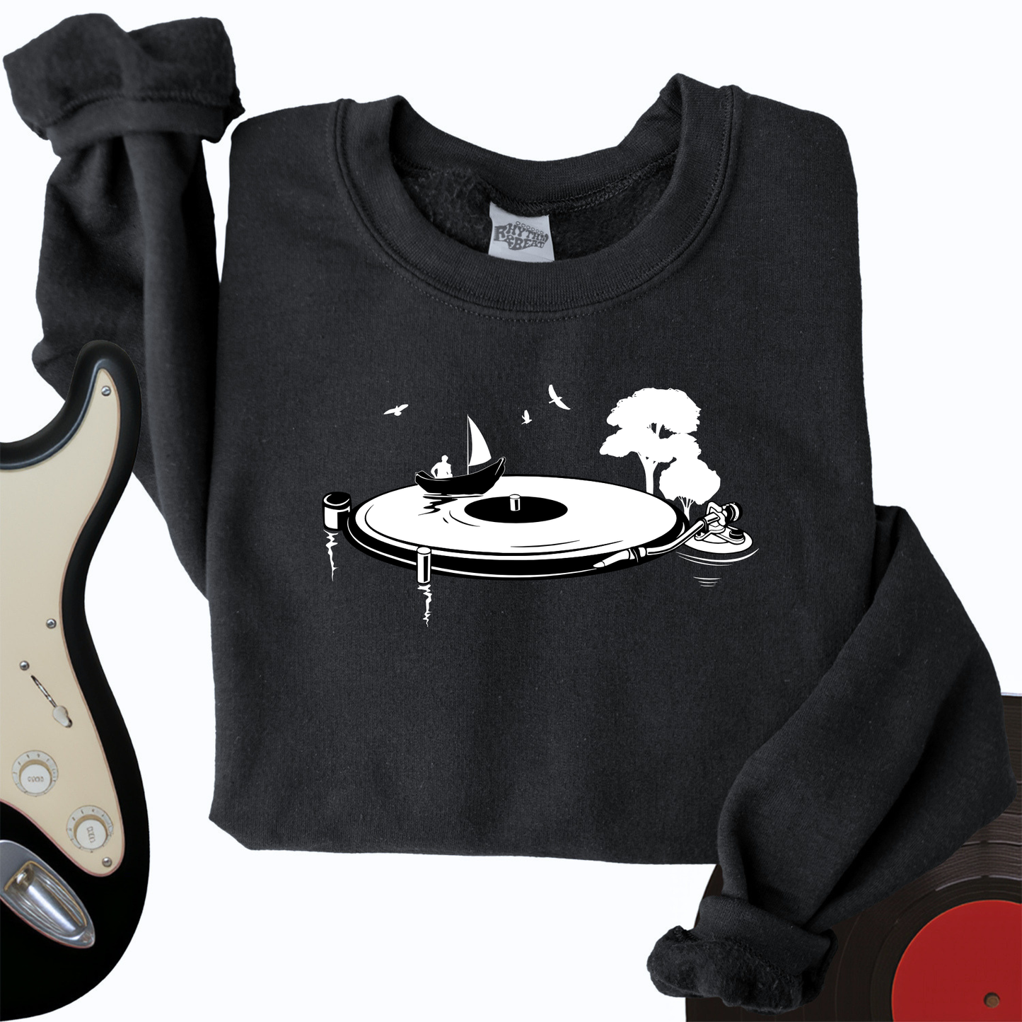 Vinyl Master Crewneck