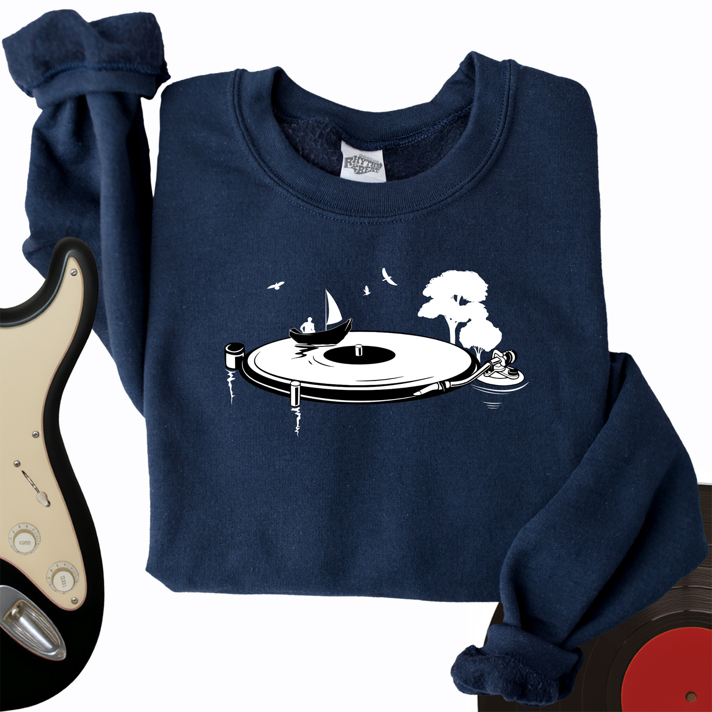 Vinyl Master Crewneck