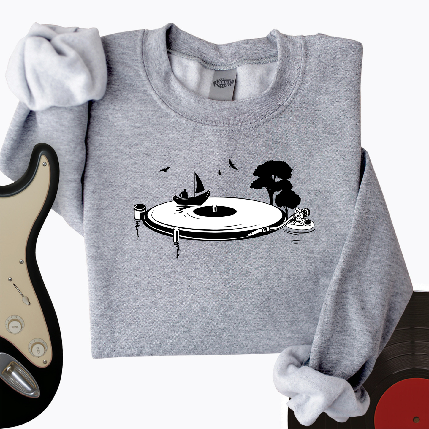 Vinyl Master Crewneck