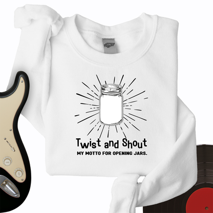 Twist and Shout Crewneck