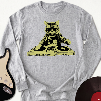 Cat DJ Long Sleeve
