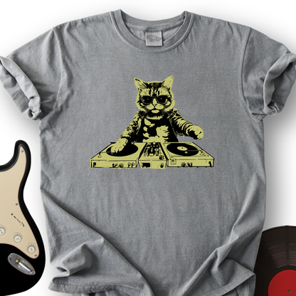 Cat DJ T-Shirt