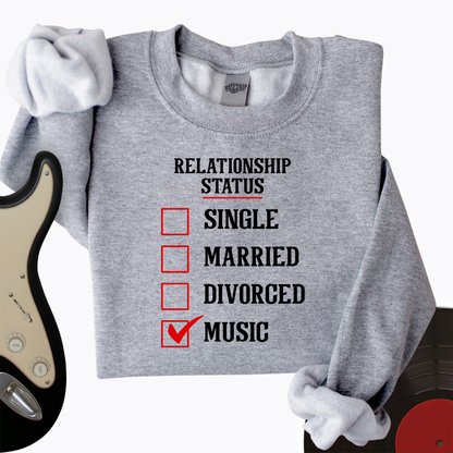 Nope, Music Crewneck
