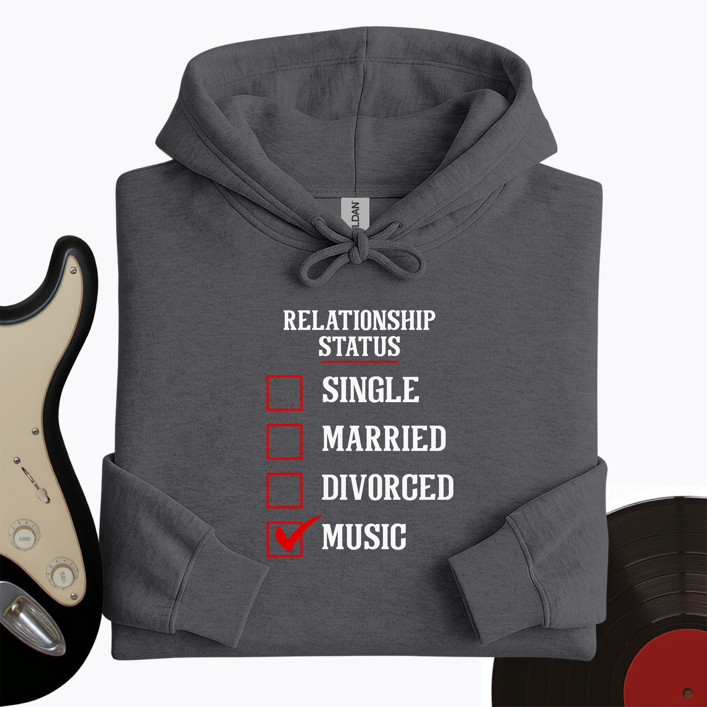 Nope, Music Hoodie