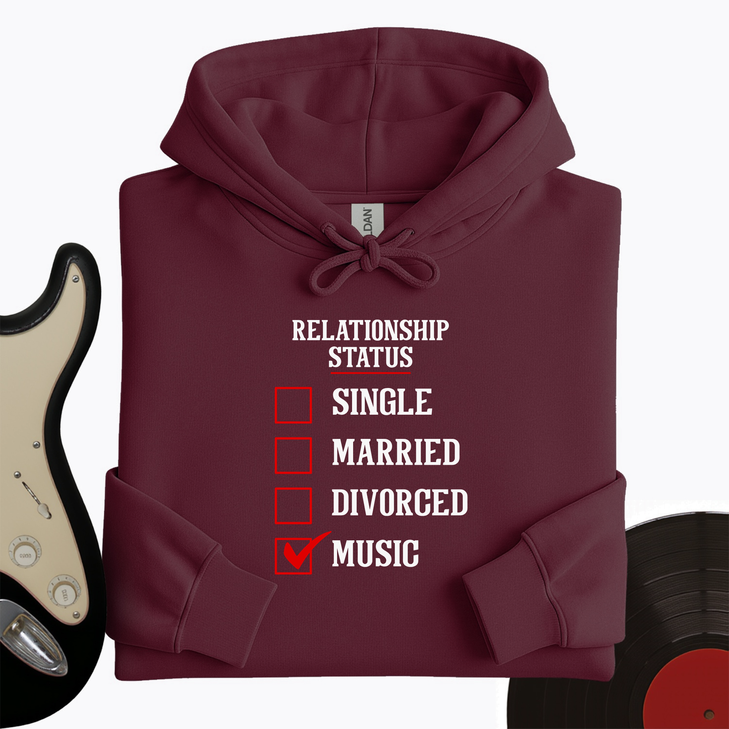 Nope, Music Hoodie