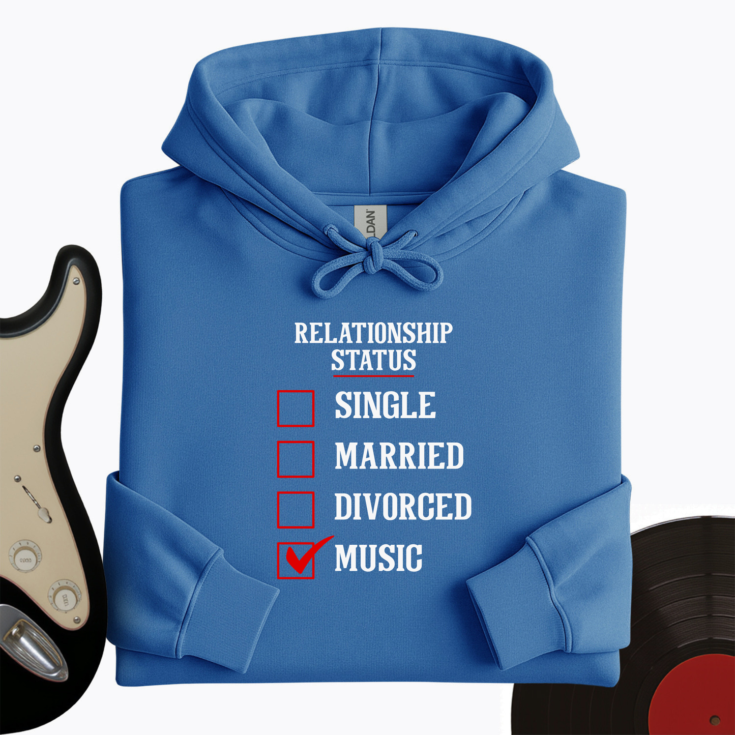 Nope, Music Hoodie