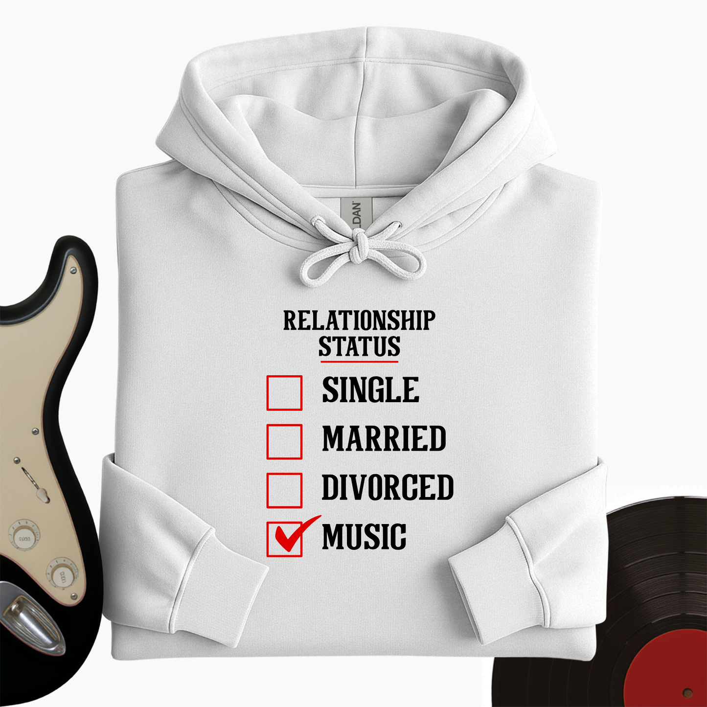 Nope, Music Hoodie
