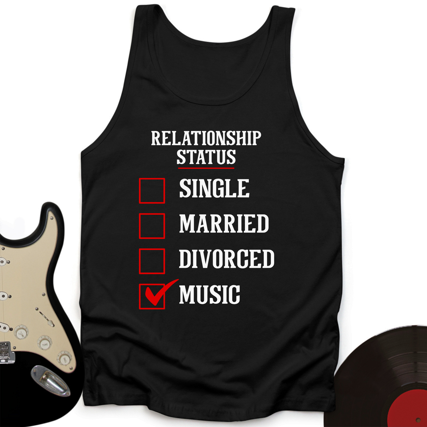 Nope, Music Tank Top