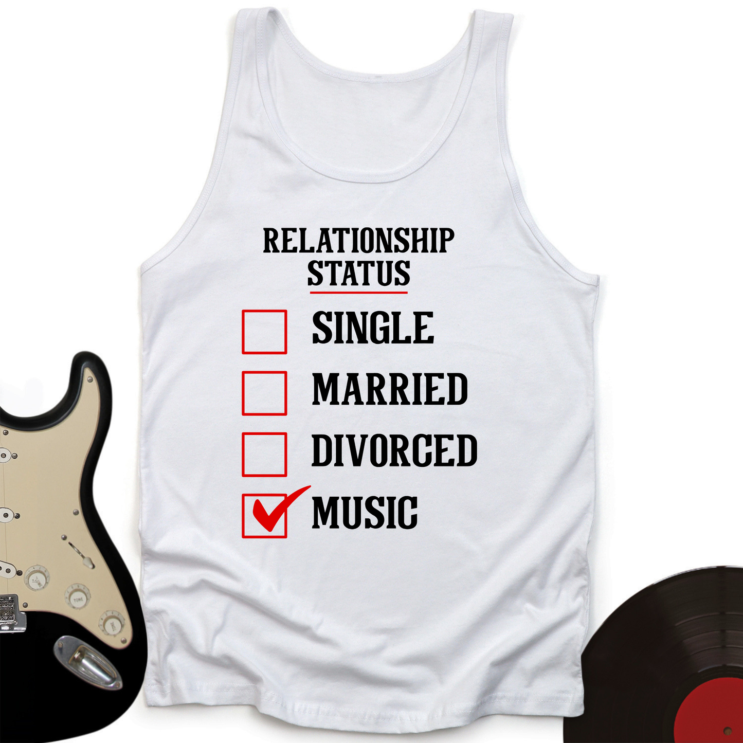 Nope, Music Tank Top