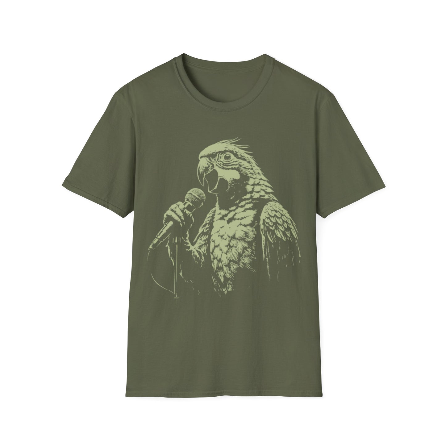 Parrot Singer T-Shirt