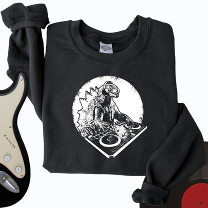 Dino DJ Crewneck