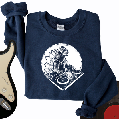 Dino DJ Crewneck