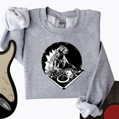 Dino DJ Crewneck