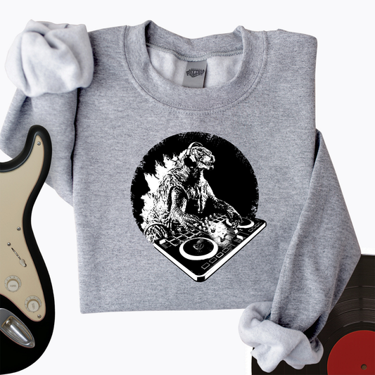 Dino DJ Crewneck