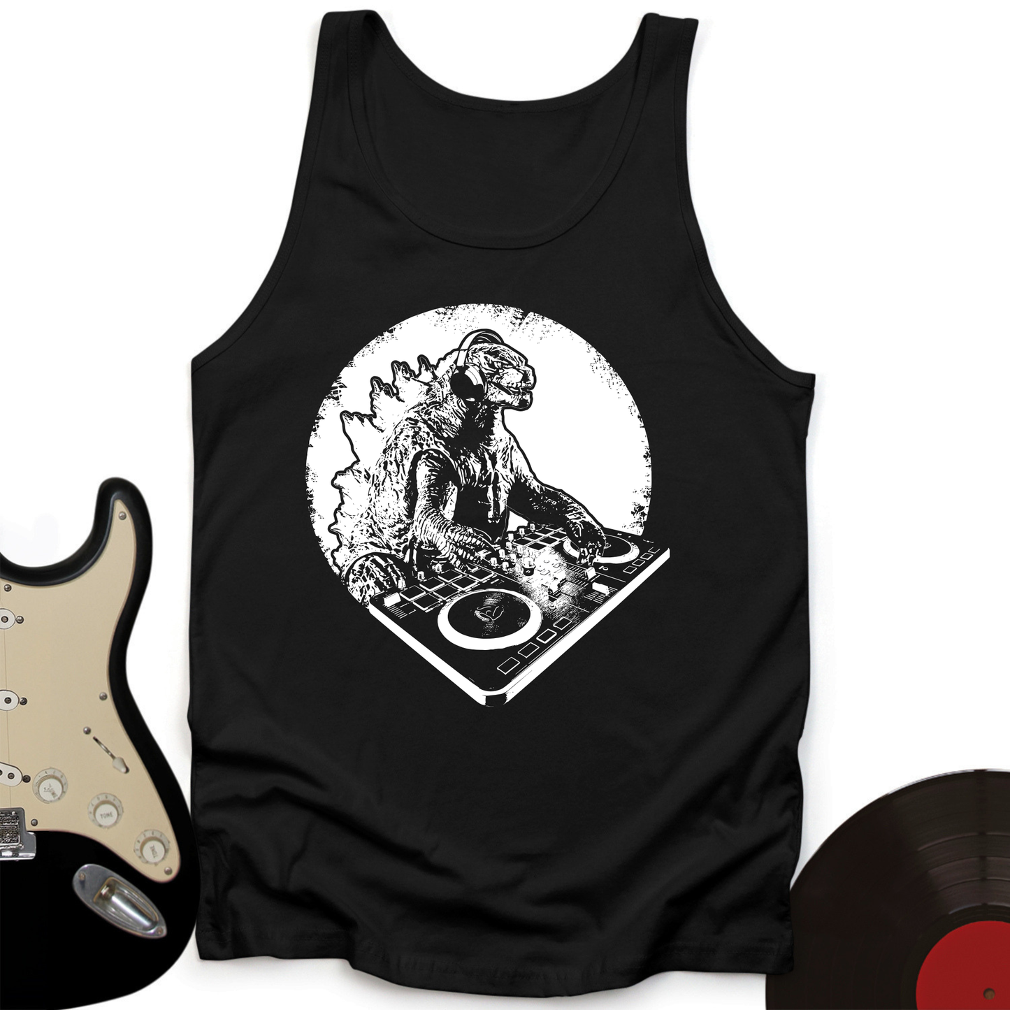 Dino DJ Tank Top