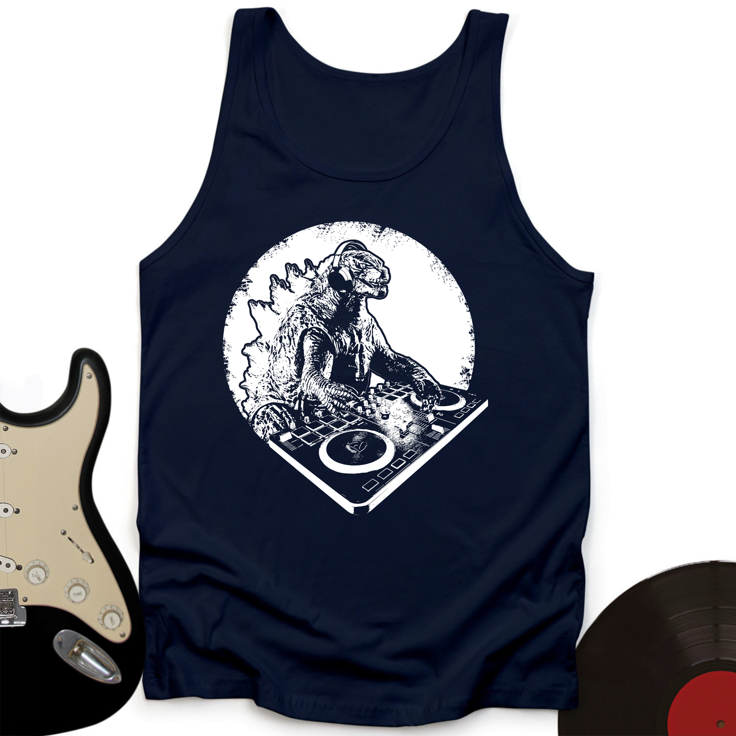 Dino DJ Tank Top