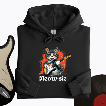 Rockin' Cat Hoodie