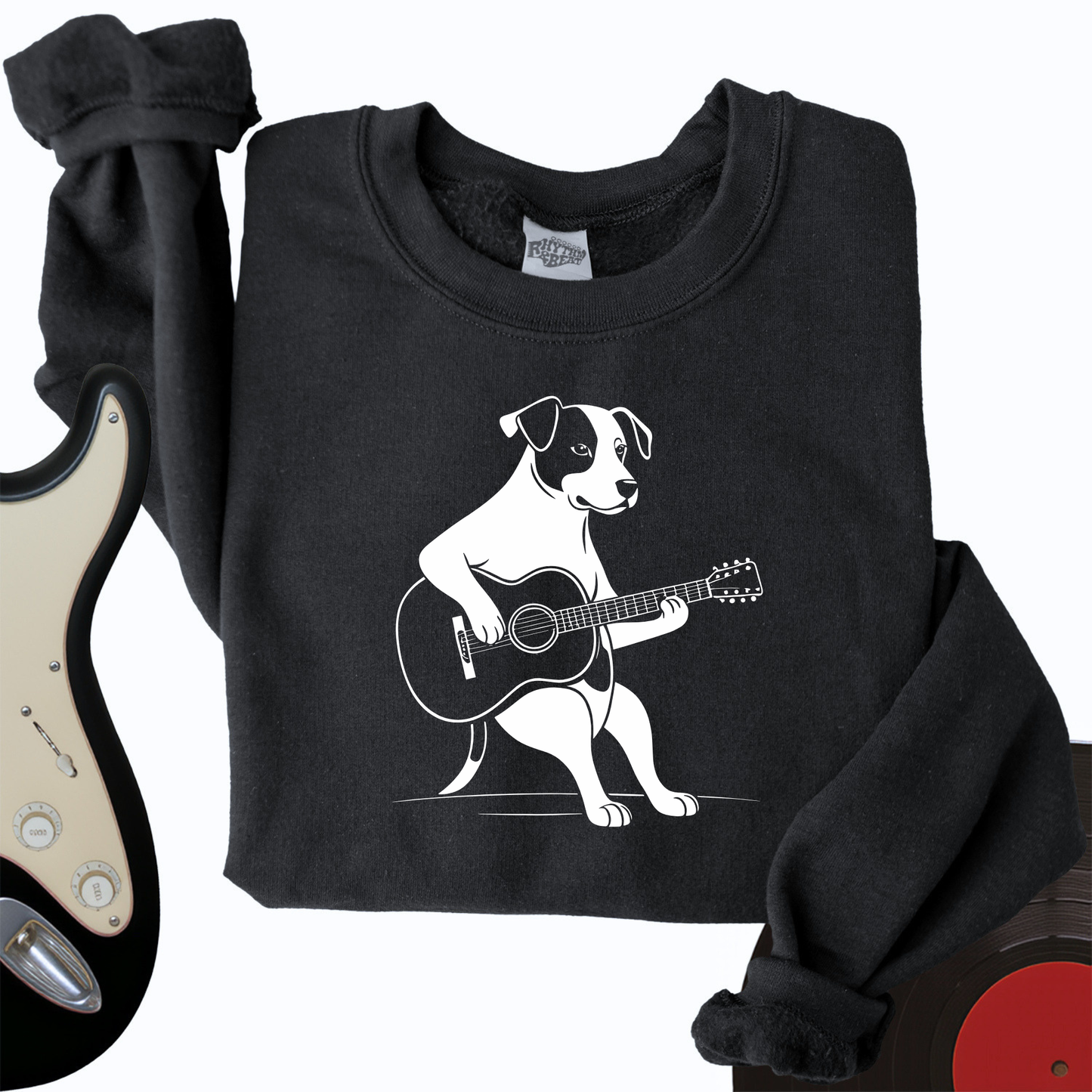 Playing Pup Crewneck