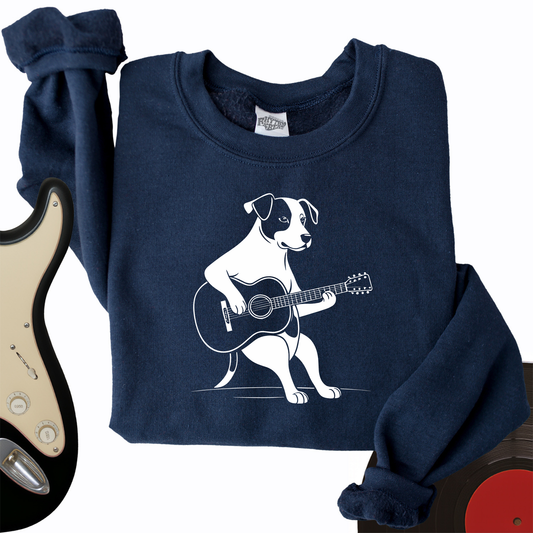 Playing Pup Crewneck